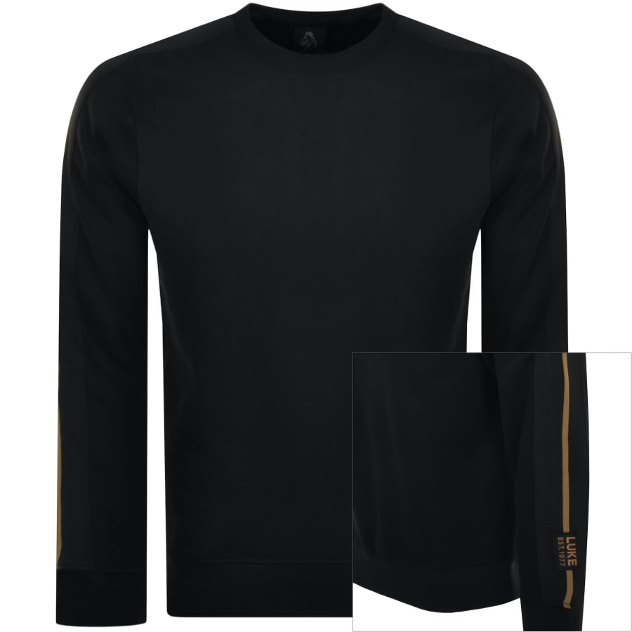 Image number 1 for Luke 1977 Massachusetts Sweatshirt Black