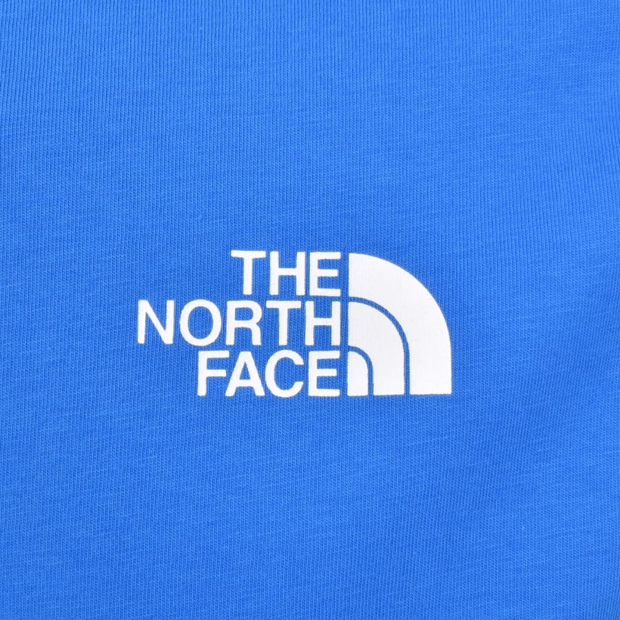 Image number 4 for The North Face Vertical T Shirt Hero Blue