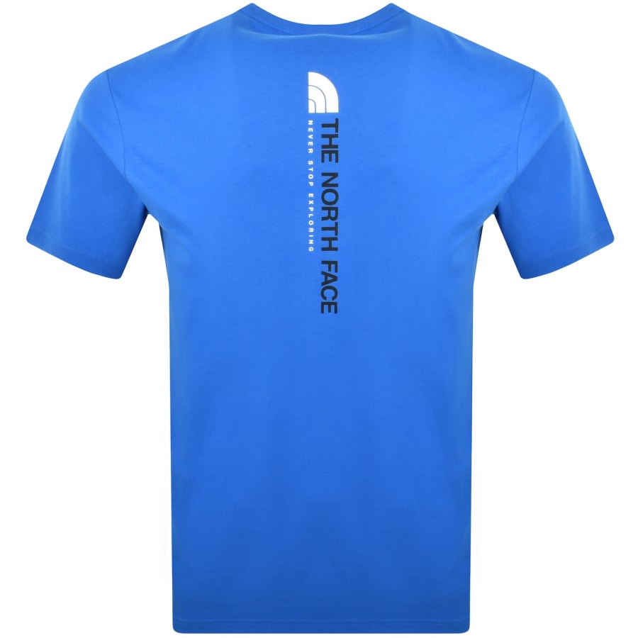 Image number 5 for The North Face Vertical T Shirt Hero Blue