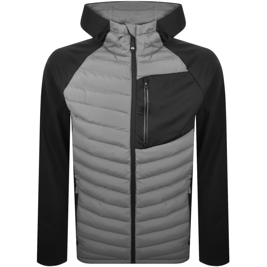 Image number 2 for Ellesse Telosi Padded Jacket Dark Grey