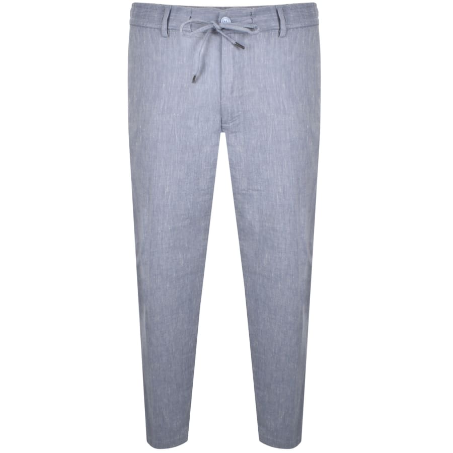 Image number 1 for BOSS Kane Regular Tapered Trousers Blue