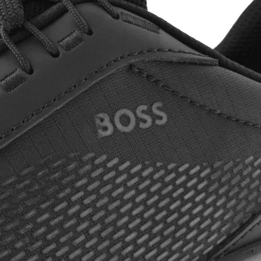 Image number 4 for BOSS Titanium Runner Trainers Black