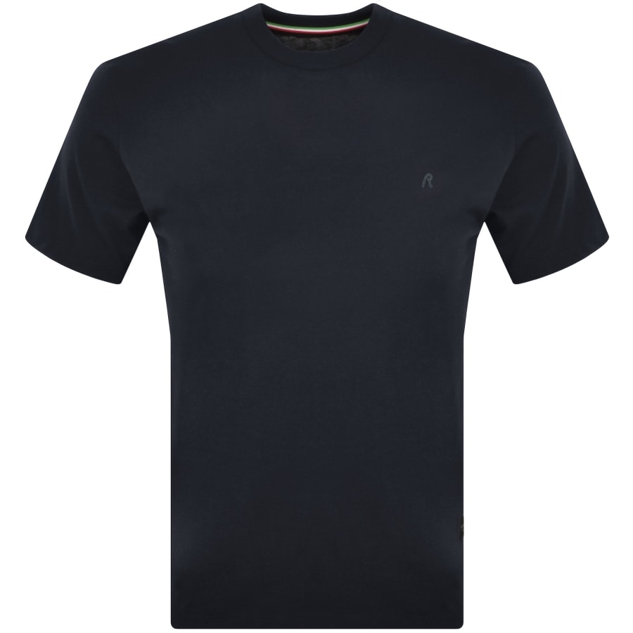 Image number 1 for Replay Small Logo T Shirt Night Blue