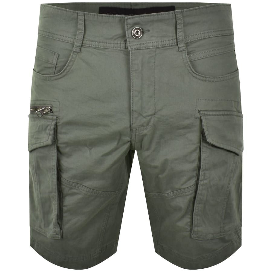 Image number 1 for Replay Joe Cargo Shorts Green