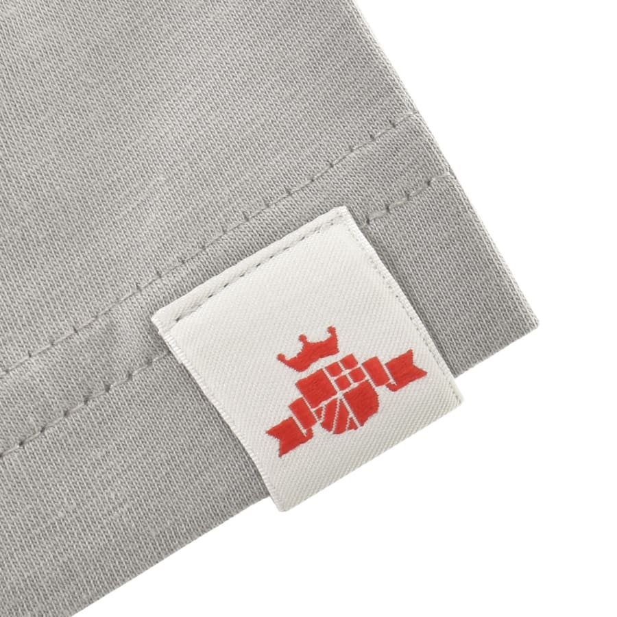Image number 4 for Replay Logo T Shirt Grey