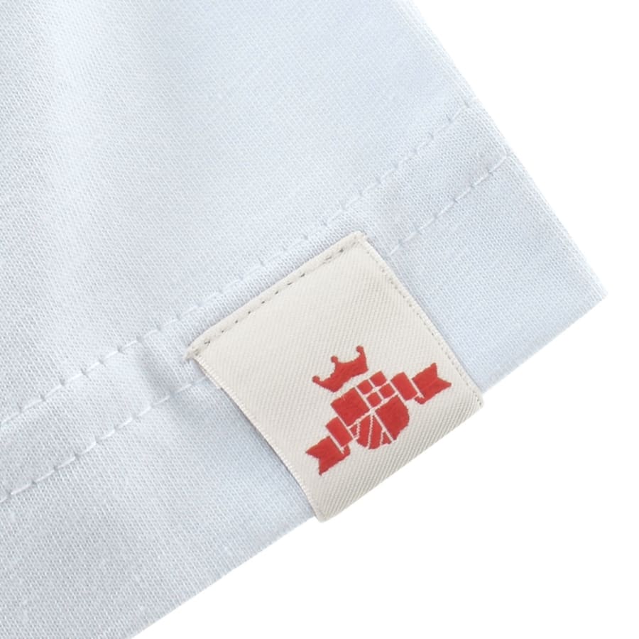 Image number 4 for Replay Logo T Shirt Blue