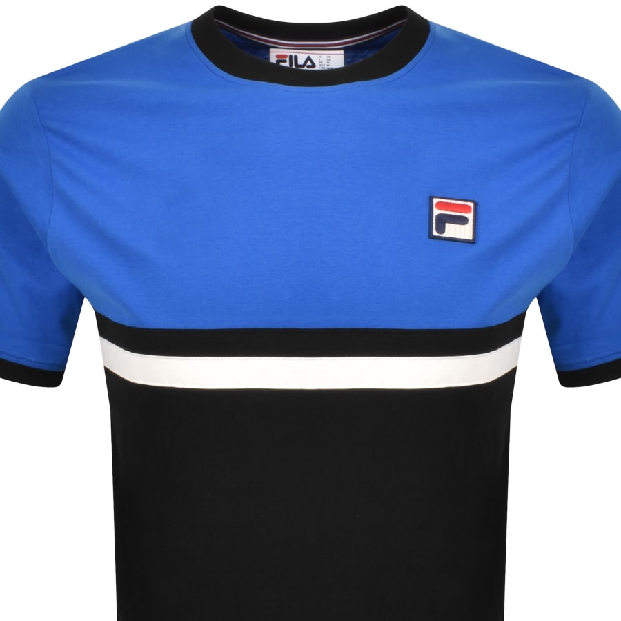 Image number 2 for Fila Vintage Randy T Shirt Black