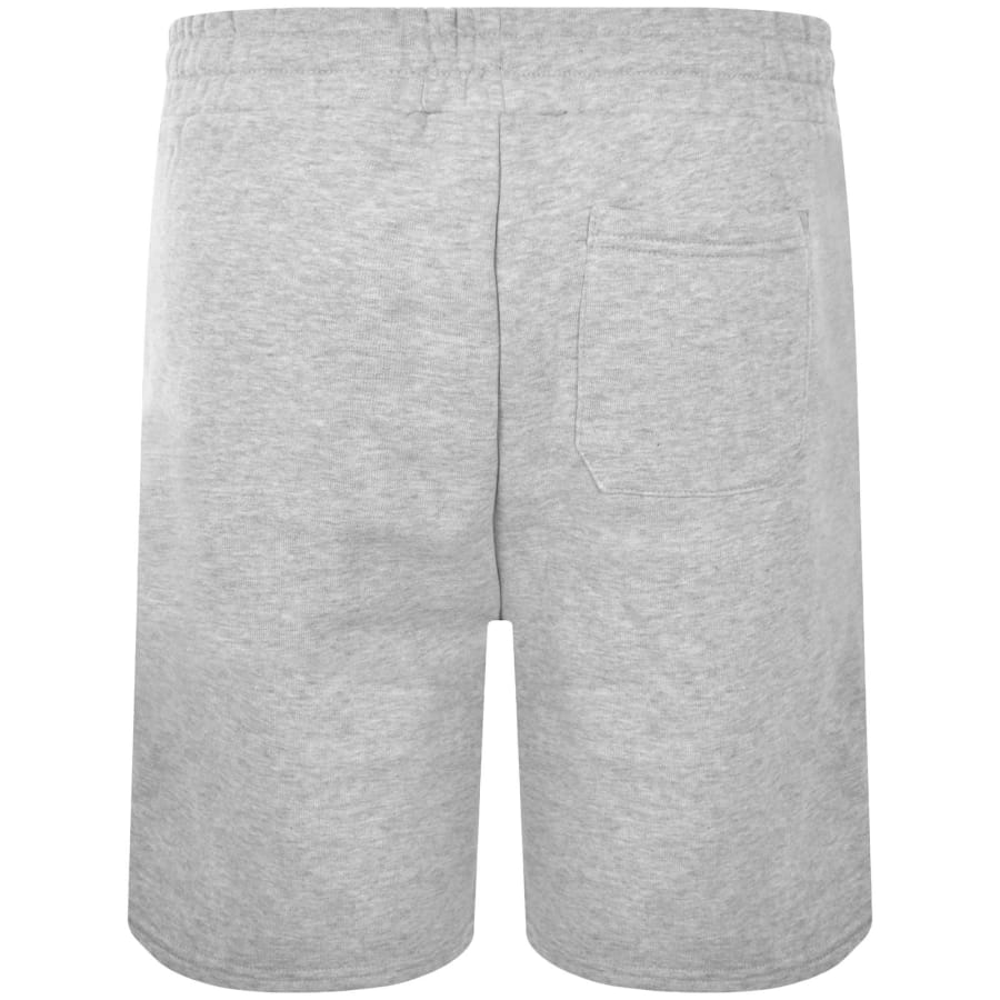 Image number 3 for Fila Vintage Vico Fleece Shorts Grey