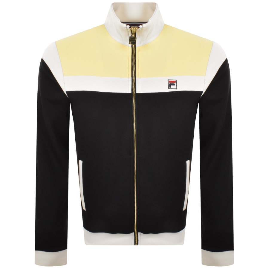Image number 1 for Fila Vintage Cruz Full Zip Track Top Black