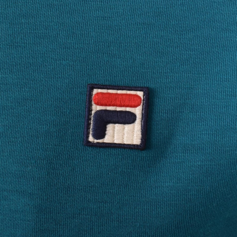 Image number 3 for Fila Vintage Settanta Zip Track Top Green