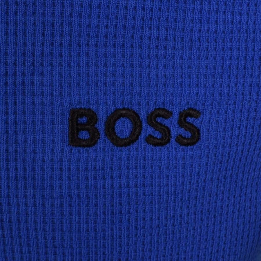Image number 3 for BOSS Waffle T Shirt Blue