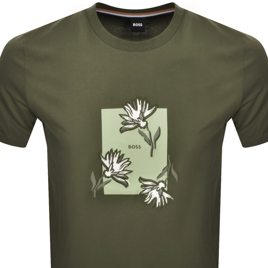 Image number 2 for BOSS C Thompson 13 T Shirt Green