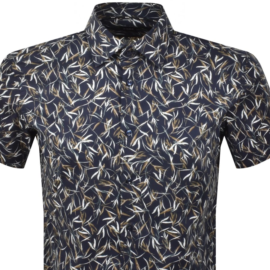 Image number 2 for BOSS H Joe Kent Shirt Navy