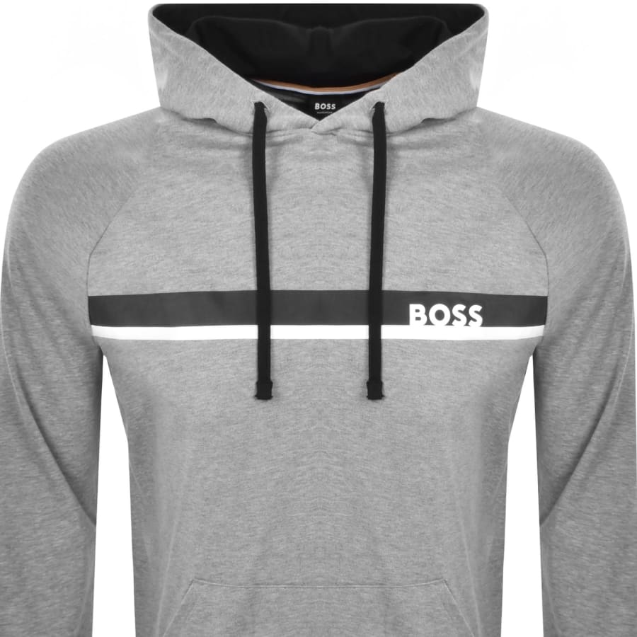Image number 2 for BOSS Authentic Hoodie Grey