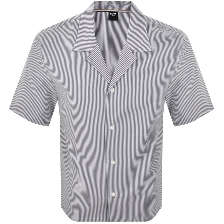 Image number 1 for BOSS Velvetfish Shirt Grey