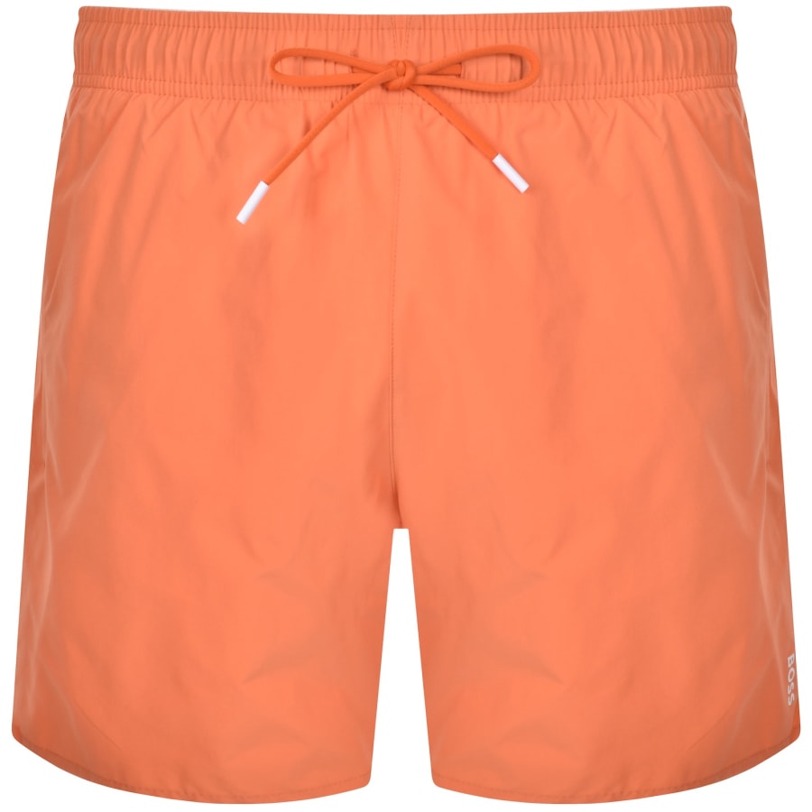 Image number 2 for BOSS Iconic Swim Shorts Orange