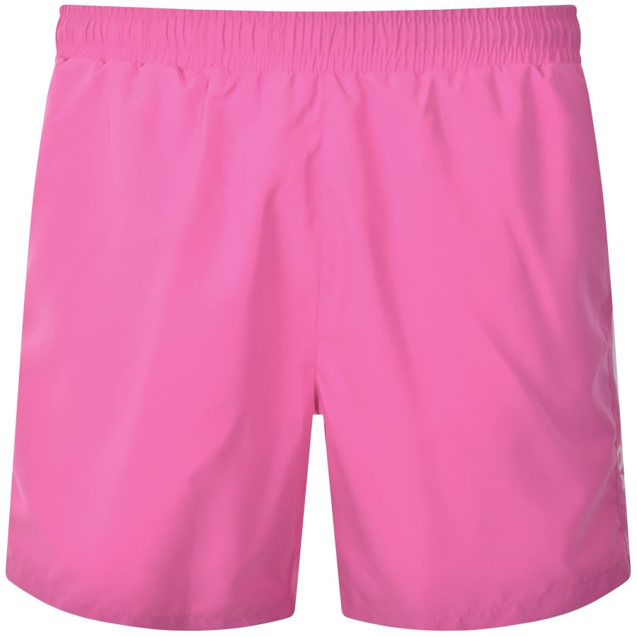 Image number 2 for BOSS Dolphin Swim Shorts Pink