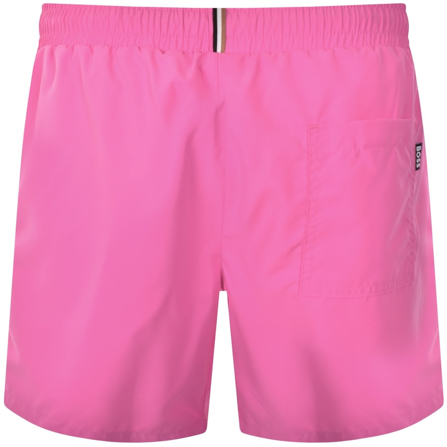 Image number 3 for BOSS Dolphin Swim Shorts Pink