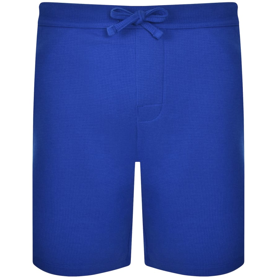 Image number 2 for BOSS Waffle Shorts Blue