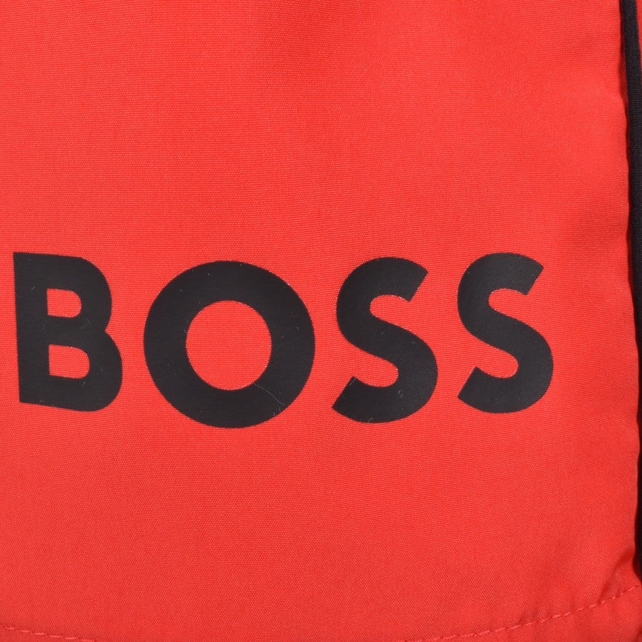 Image number 4 for BOSS Starfish Swim Shorts Red