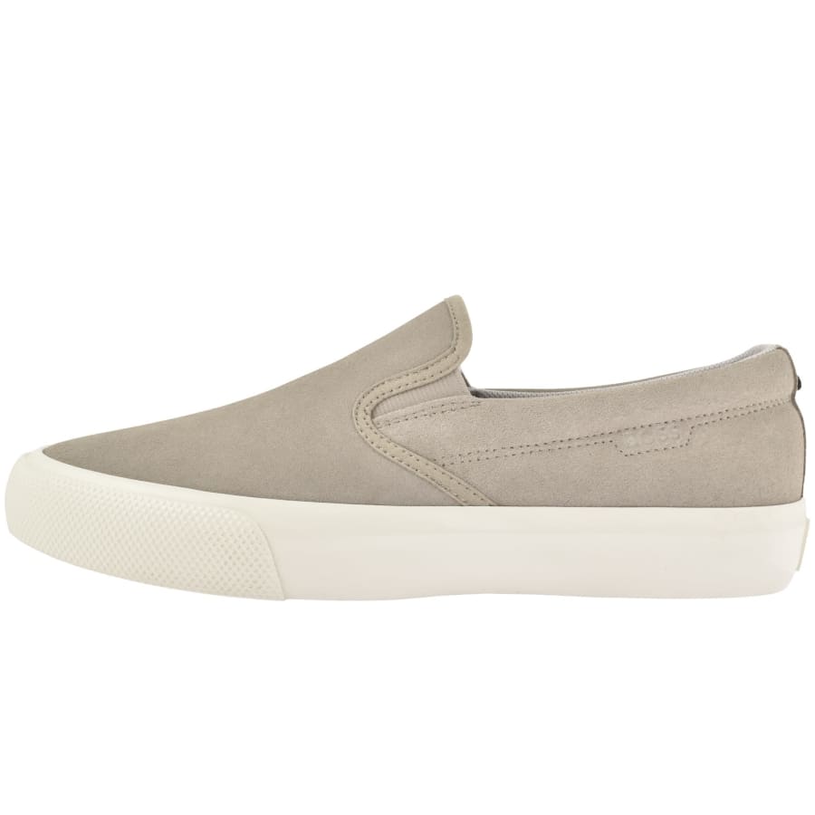 Image number 1 for BOSS Aiden Slip On Shoes Beige
