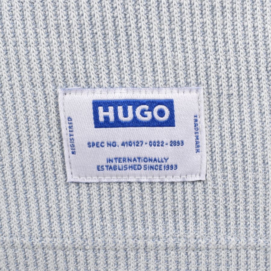 Image number 3 for Hugo Blue Nuwafflo Shorts Blue