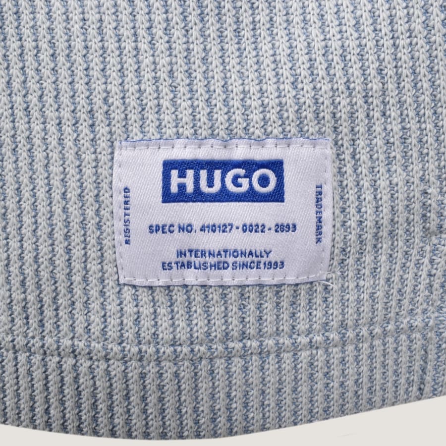 Image number 3 for HUGO Blue Nuwolo Sweatshirt Blue