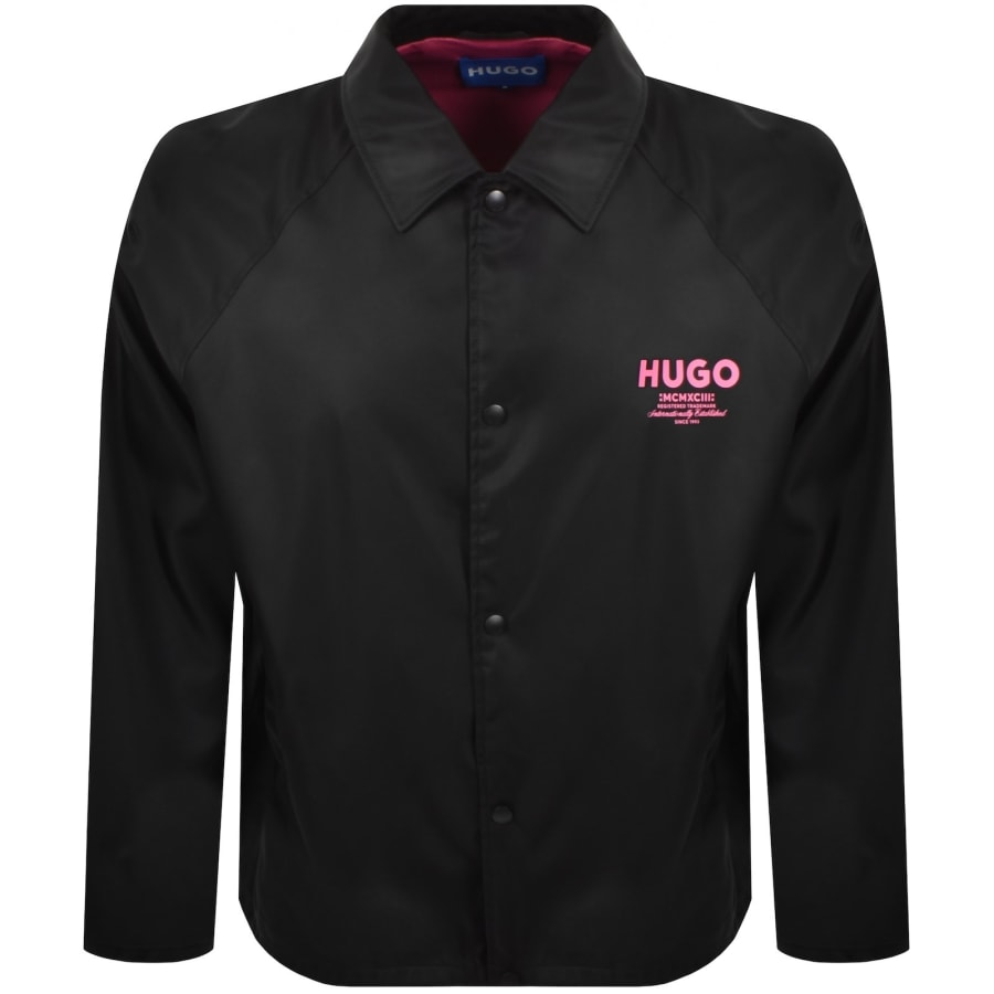 Image number 1 for HUGO Blue Biyo Jacket Black