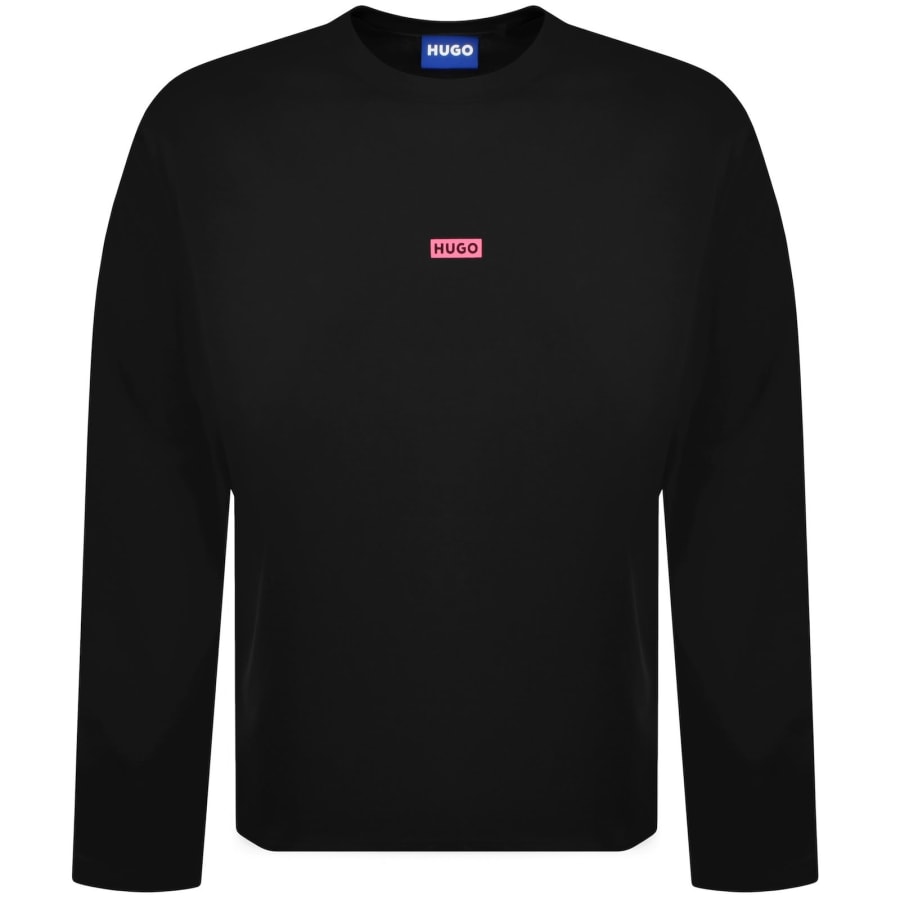 Image number 2 for HUGO Blue Naviu Sweatshirt Black