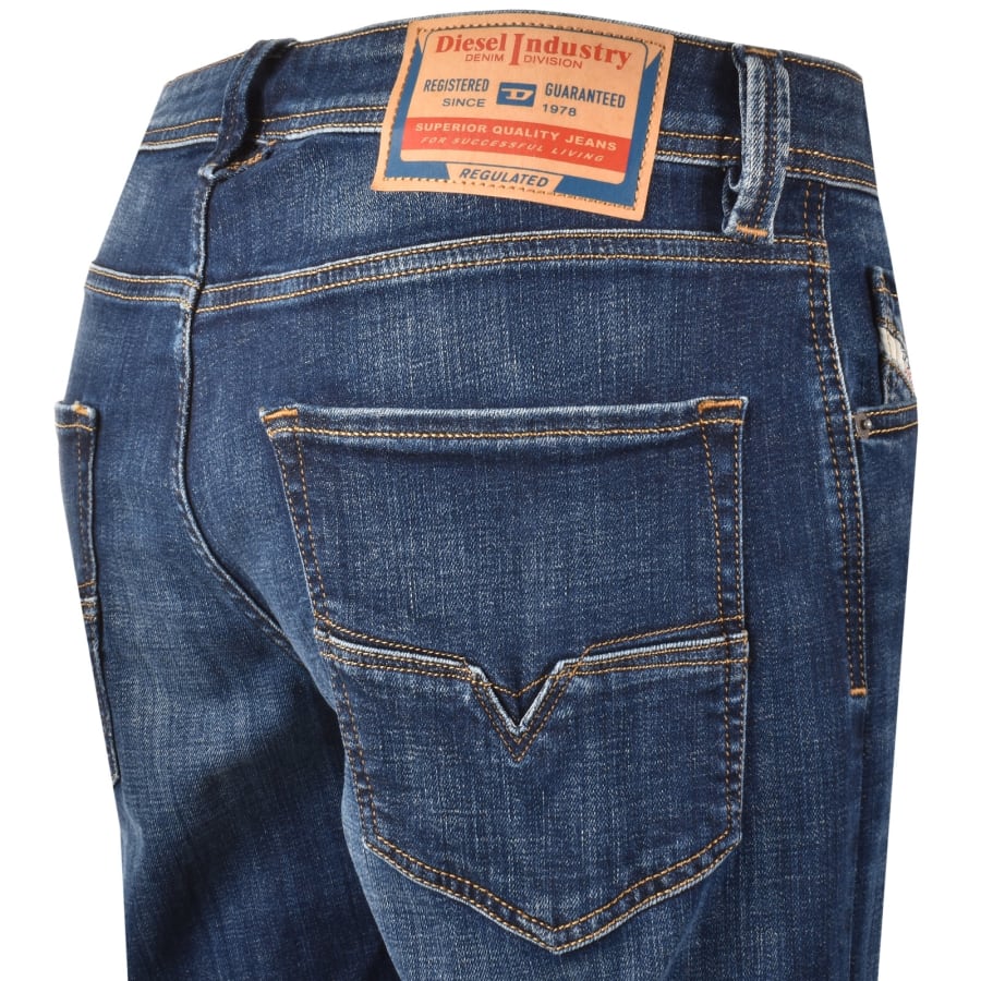 Image number 4 for Diesel 1986 Larkee Beex Tapered Fit Jeans Blue