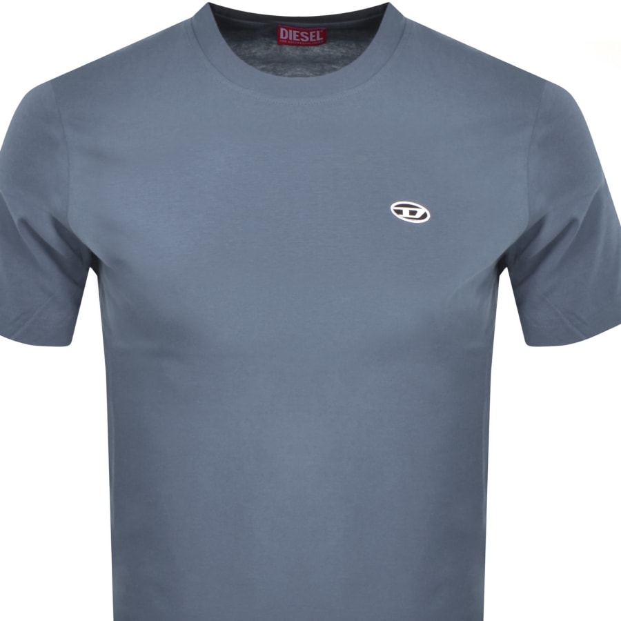 Image number 2 for Diesel T Adjust Dovel T Shirt Blue