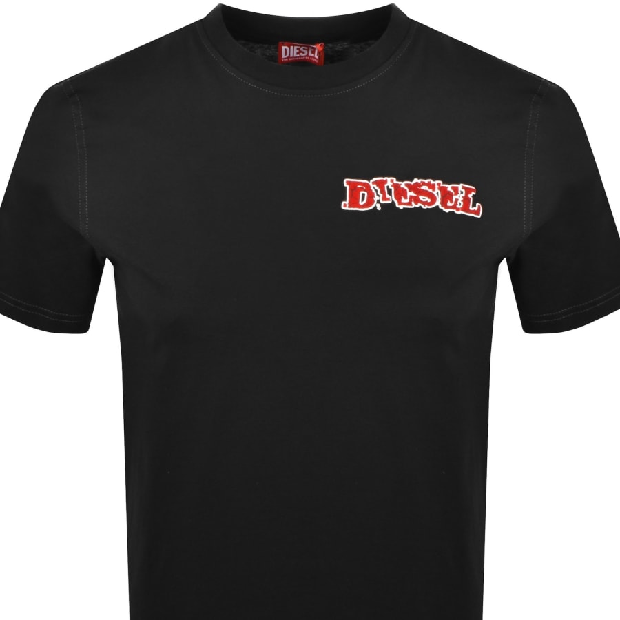 Image number 2 for Diesel T Adjust R20 T Shirt Black