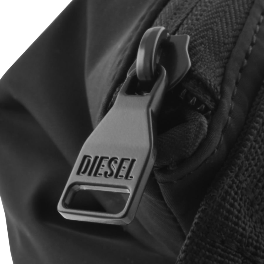 Image number 5 for Diesel Drape Crossbody Bag Black