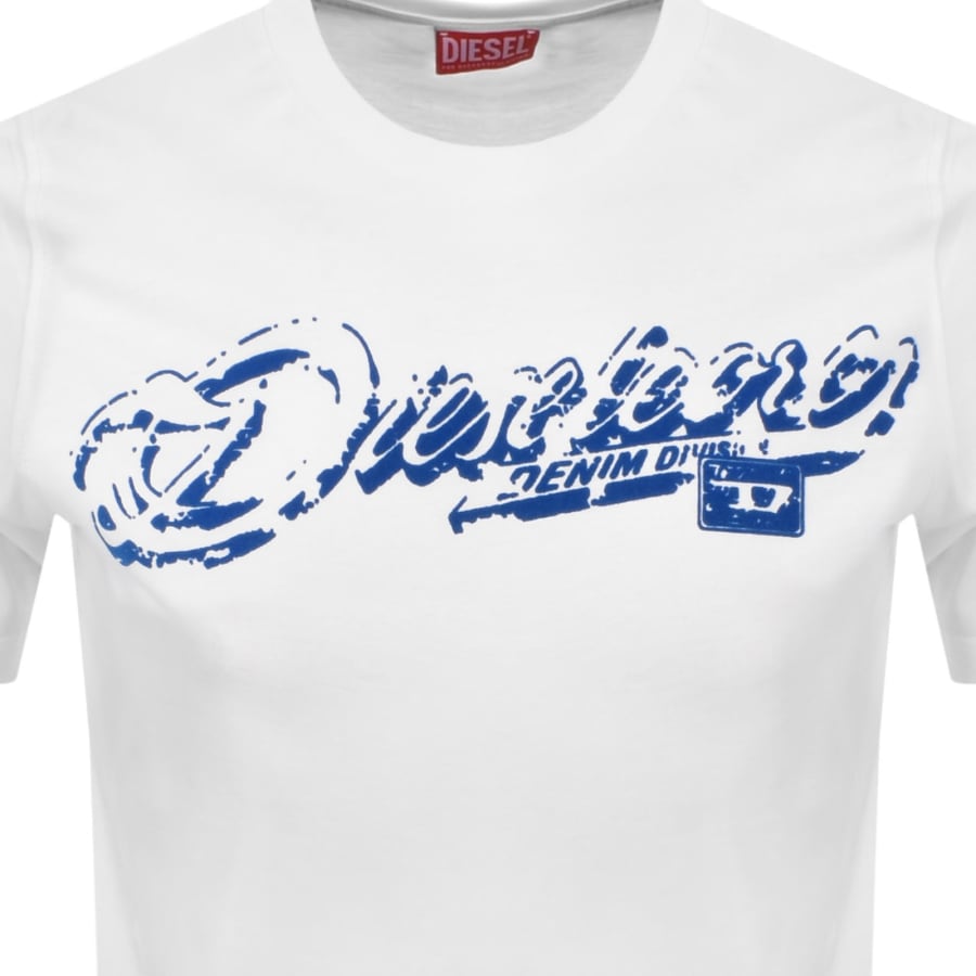 Image number 3 for Diesel T Adjust R7 T Shirt White