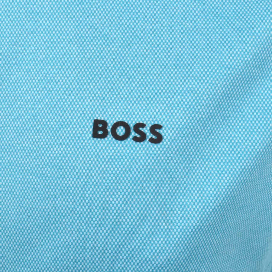 Image number 3 for BOSS B Motion Short Sleeve Shirt Blue