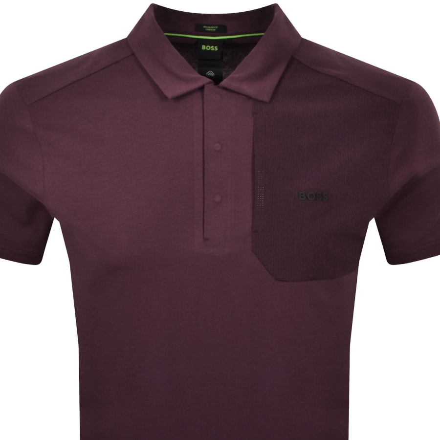 Image number 2 for BOSS Paddy Glamping Polo Red