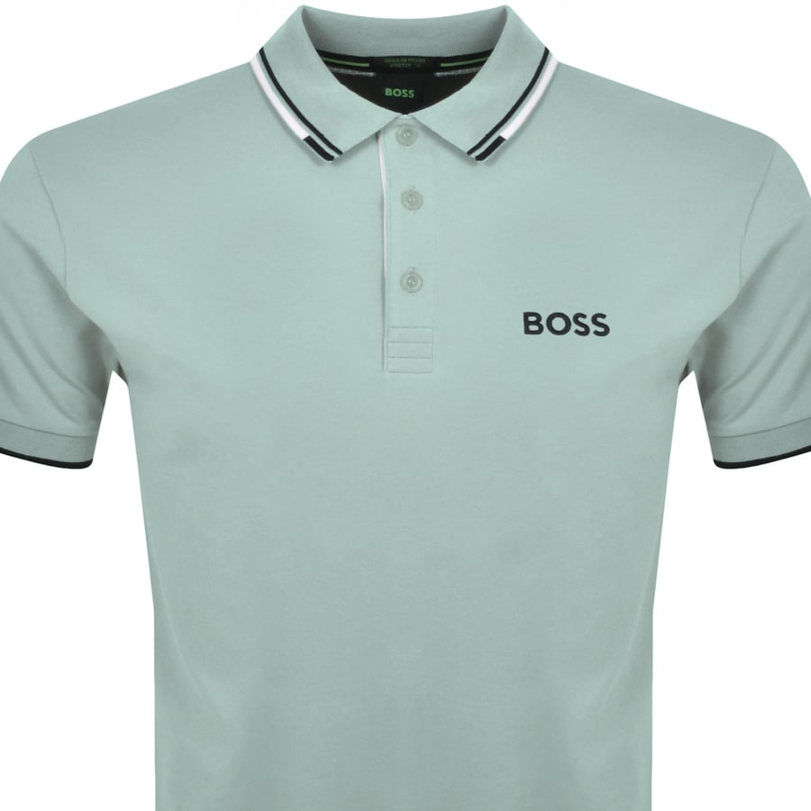 Image number 2 for BOSS Paddy Pro Polo T Shirt Green