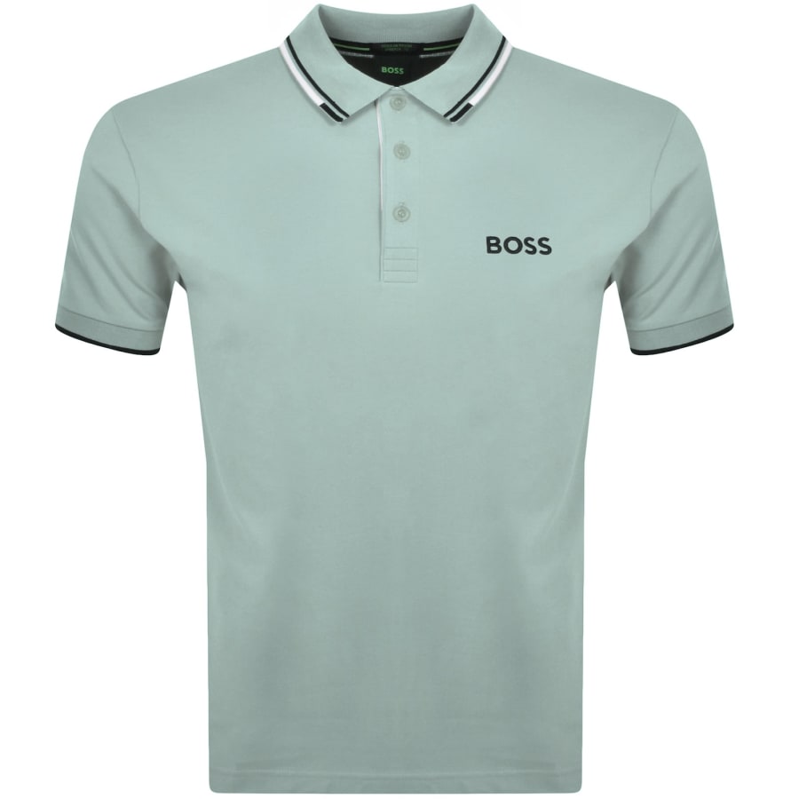 Image number 1 for BOSS Paddy Pro Polo T Shirt Green