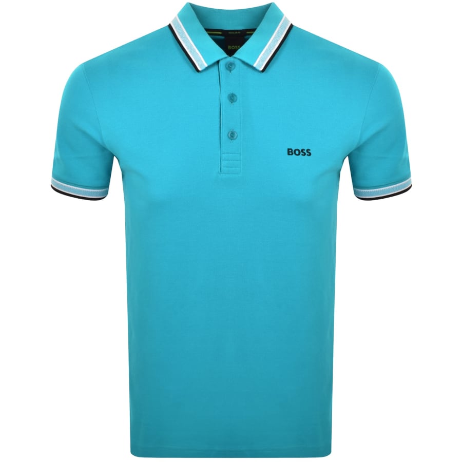 Image number 1 for BOSS Paddy Polo T Shirt Blue