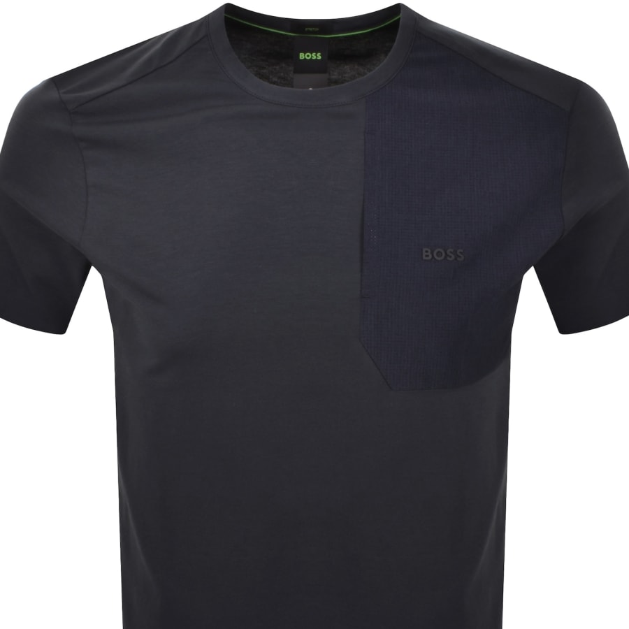 Image number 2 for BOSS Tee PKT T Shirt Blue