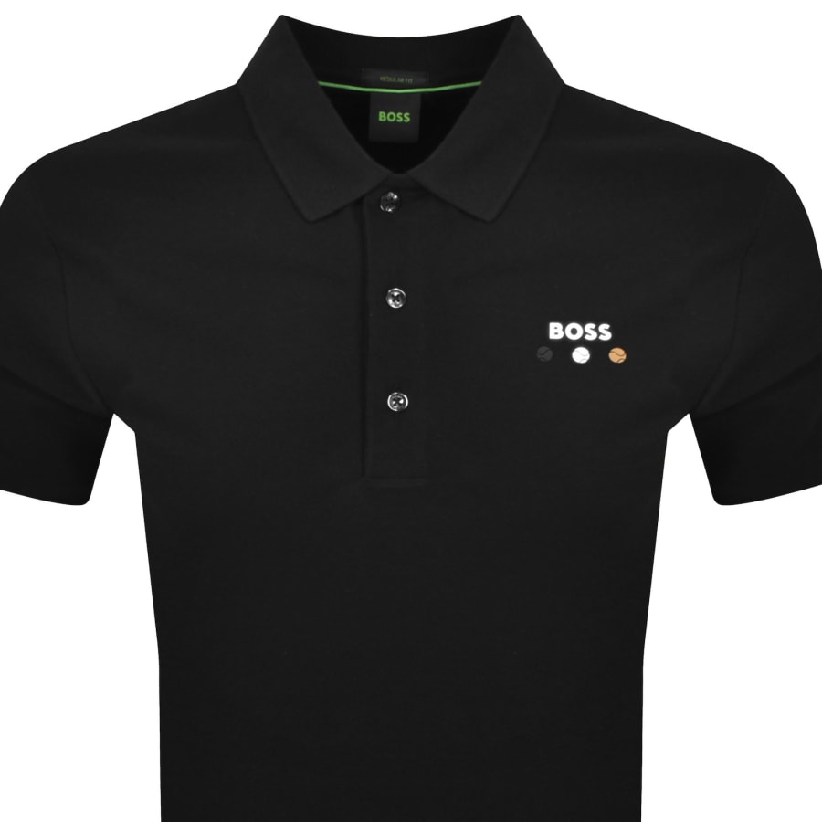 Image number 2 for BOSS Paddy Open 25 Polo Black