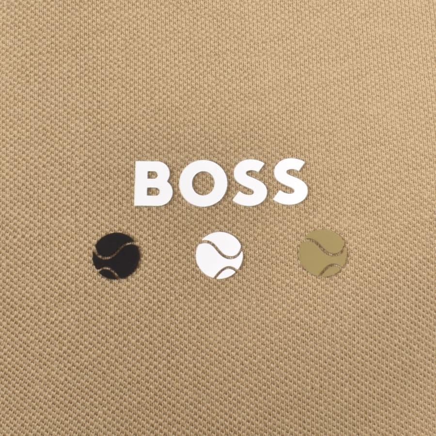 Image number 3 for BOSS Paddy Open 25 Polo Brown