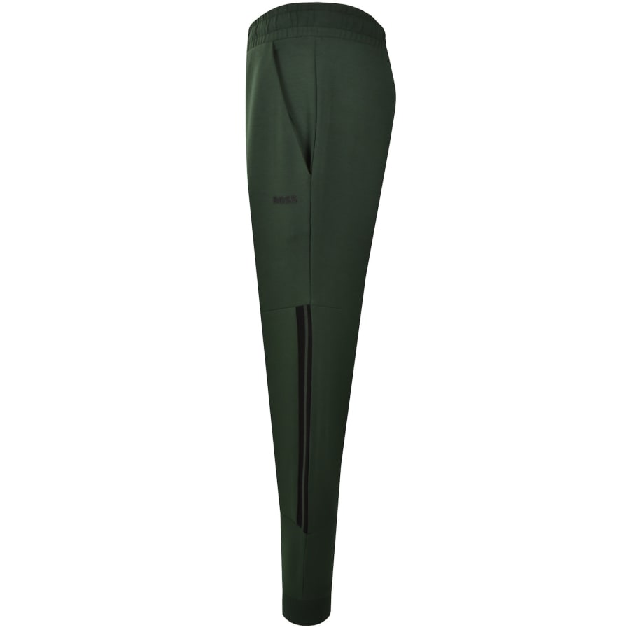 Image number 5 for BOSS Full Zip Tracksuit Set Green