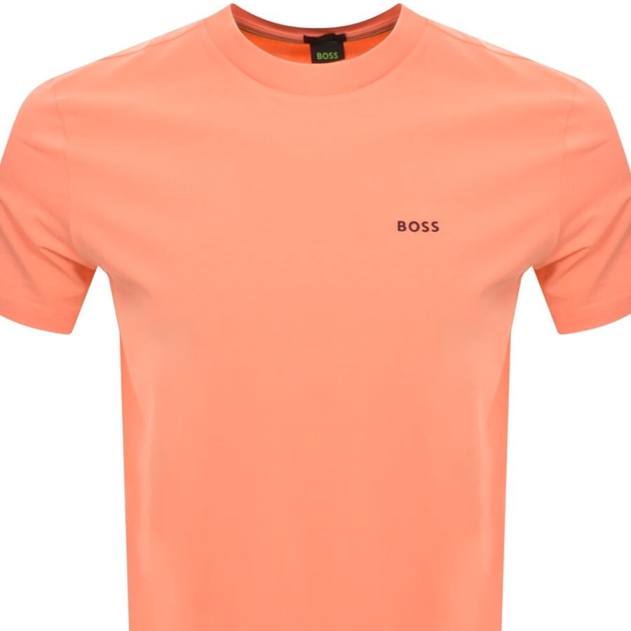 Image number 2 for BOSS Tee T Shirt Orange