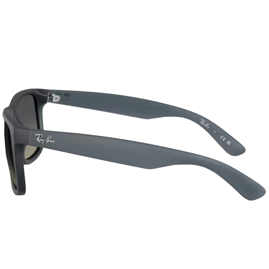 Image number 2 for Ray Ban 4165 Justin Wayfarer Sunglasses Blue