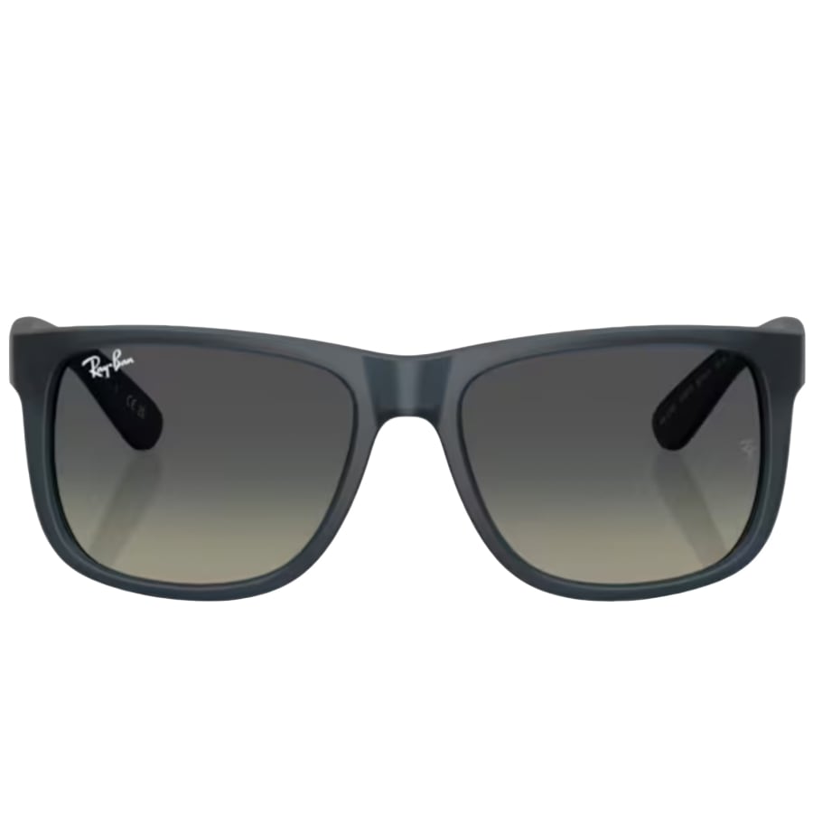 Image number 4 for Ray Ban 4165 Justin Wayfarer Sunglasses Blue