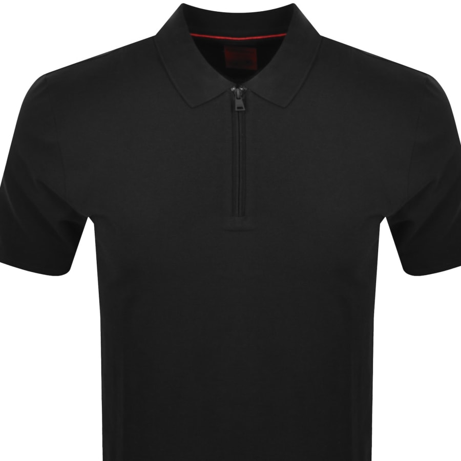 Image number 2 for HUGO Dekok233 Polo T Shirt Black