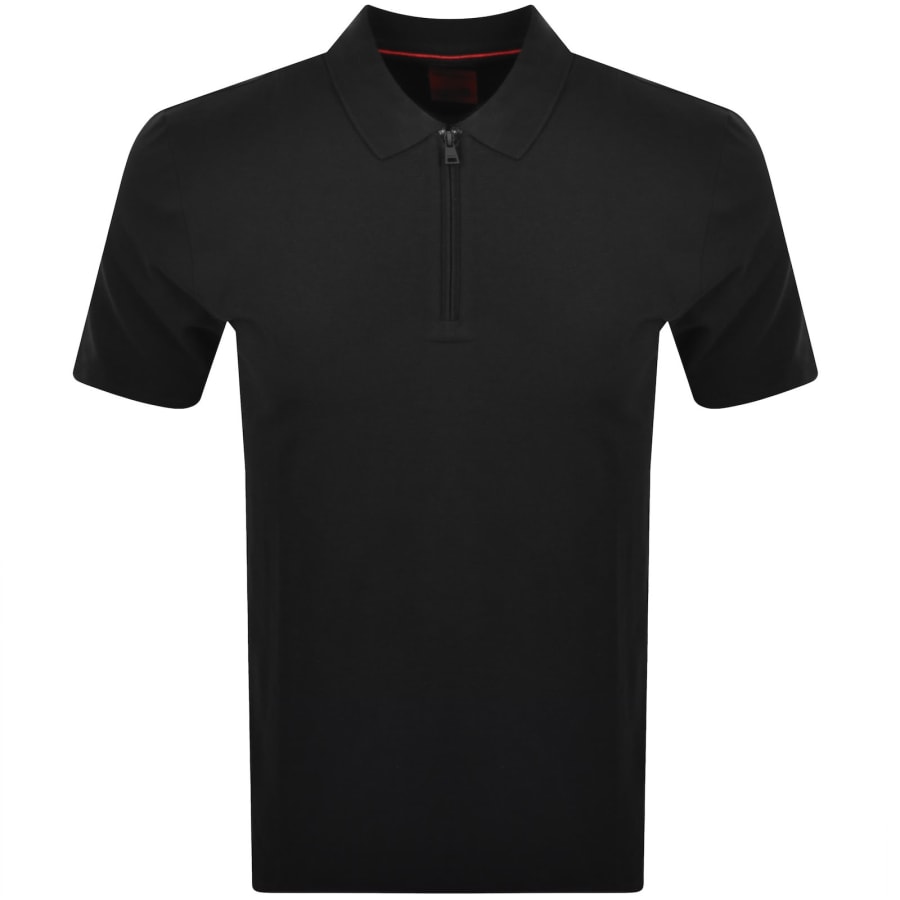 Image number 1 for HUGO Dekok233 Polo T Shirt Black