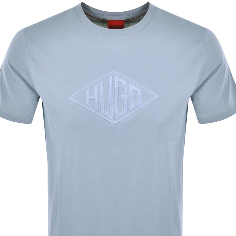 Image number 2 for HUGO Dalendi T Shirt Blue