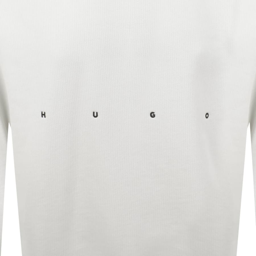 Image number 3 for HUGO Dutap Logo Artwork Sweatshirt Natural